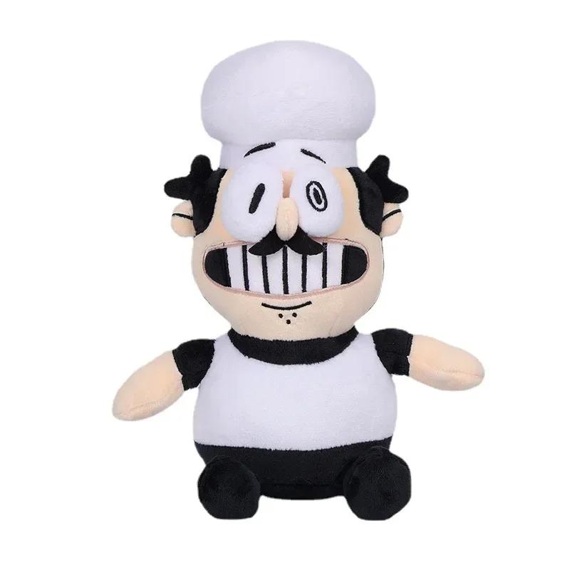 Pizza Tower Peppino Plush Toys Ms.Lemons and Mr.Tomatos Soft Stuffed Dolls Home Room Decoration Plushie Birthday Christmas Gifts