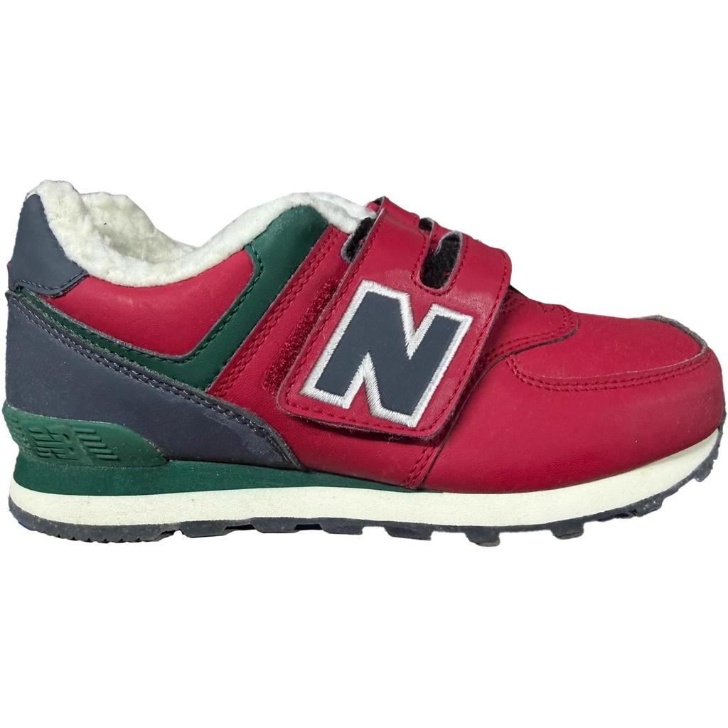 New Balance 574 Comfortable Soft Low Top Casual Shoes Kids Sneakers Red KV574IFY