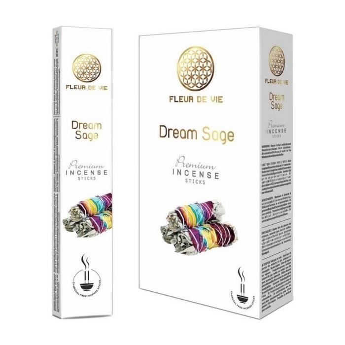 Encens - DREAM SAGE - 15g - Mixte - Pour Méditation Et Rêves