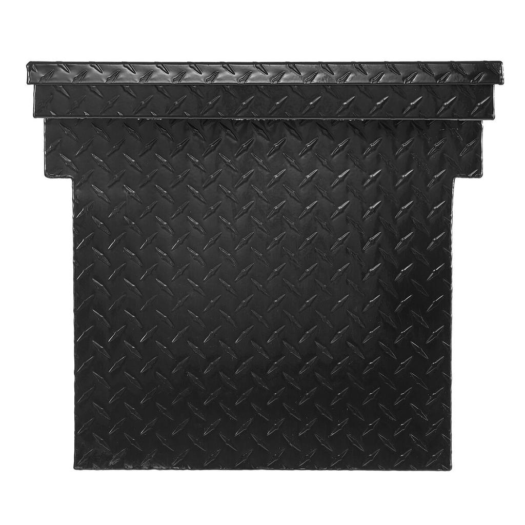 Crossover Truck Werkzeugkasten, 69x20x14 Zoll, Robuster Aluminium-Werkzeugkasten mit Rautenstruktur, Werkzeugkasten für Pickup-Ladefläche, Wohnmobil, Anhänger, Wasserdichte Aufbewahrung