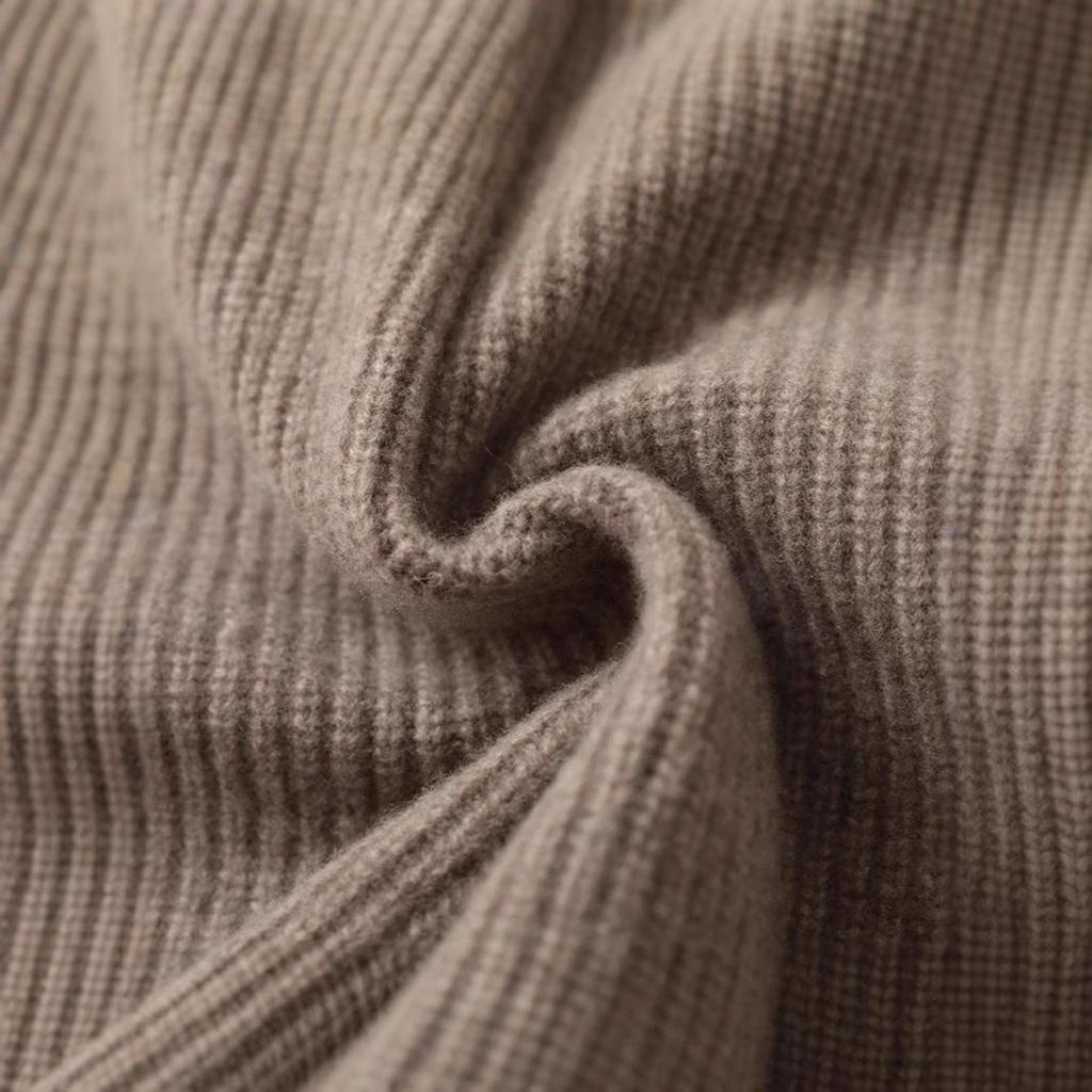 100% Wełna Szorty Damskie Casual z Wysokim Stanem w Linii A - Europejski Styl Jesienno-Zimowy