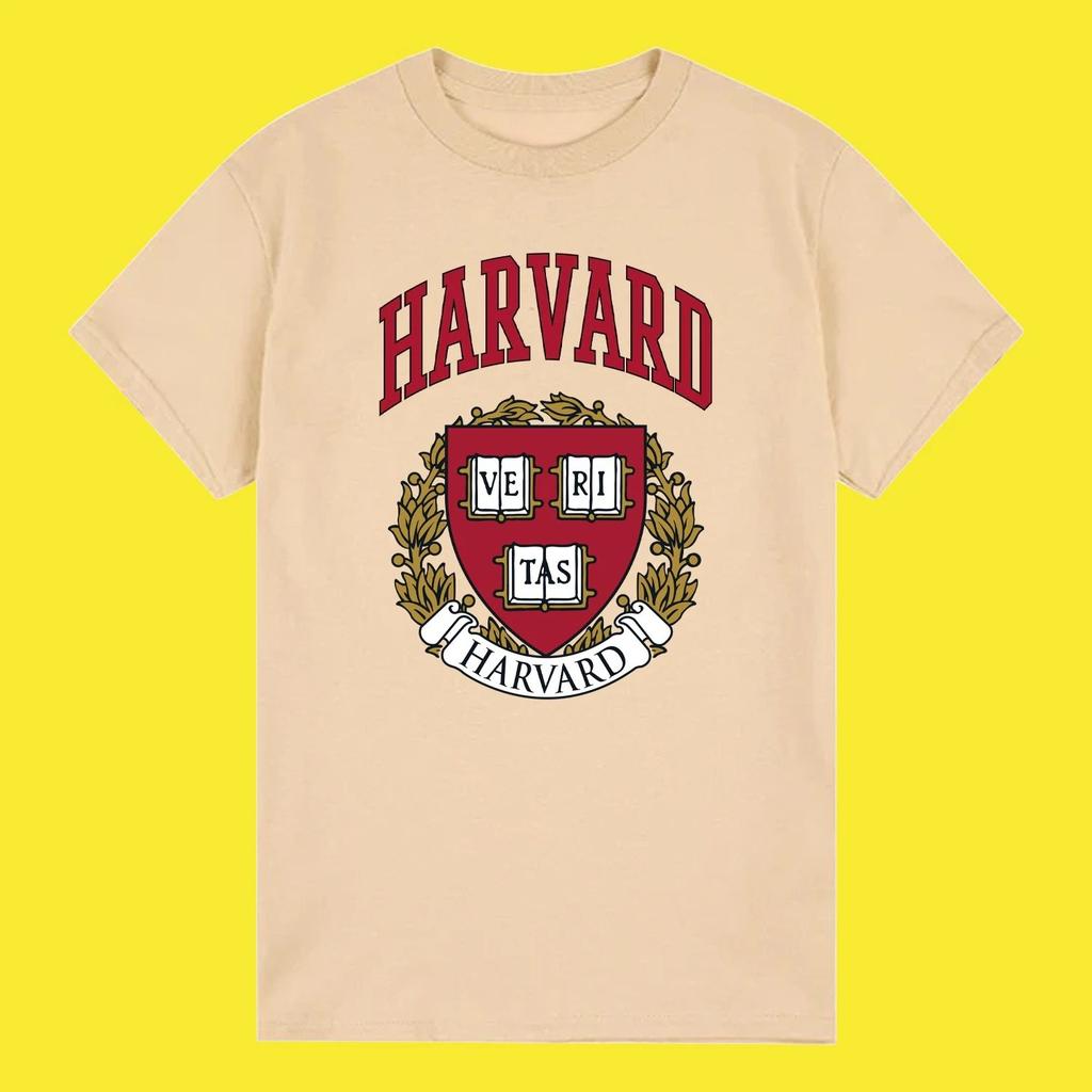 Harvard University The Drama Zendaya same style of Unisexs TShirt Unisex ONeck Cotton Short Sleeve Y2k Oversized Popular Tee