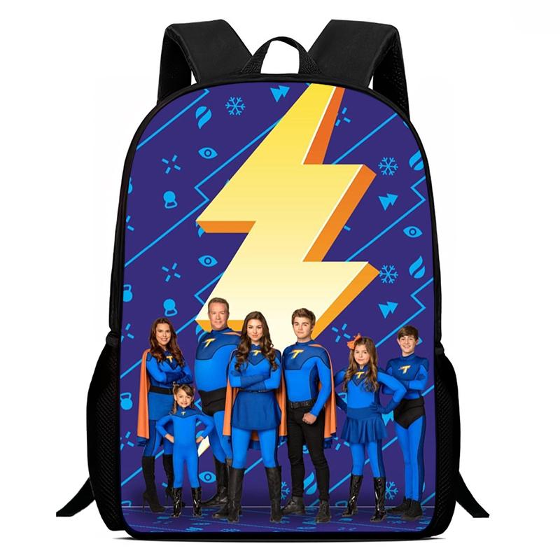 Bērnu skolas somas T-Thundermans apdrukāta bērnu