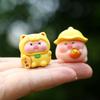Cartoon Lucky Pig Pvc Action Figures Collectible Figurine For Collectors And Giftgiving