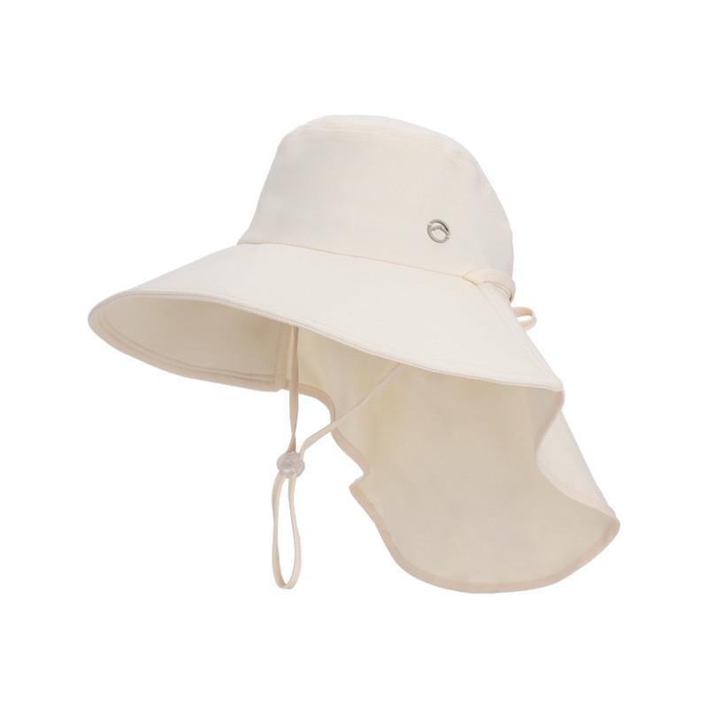 Outdoor Sun Protection Hat With Wide Brim For Women Summer Uv Blocker Floppy Cap