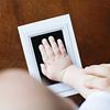 Safe Non-toxic Baby Footprints Handprint No Touch Skin Inkless Ink Pads Kits for 0-10 Months Newborn Pet Dog Footprint Souvenir