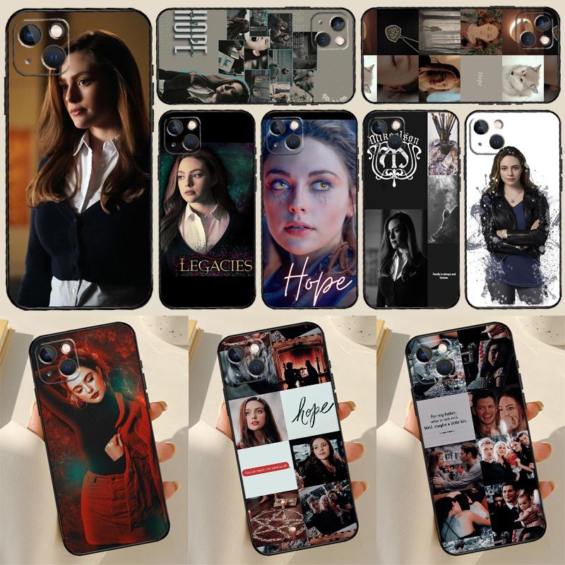 Legacies Hope Mikaelson Phone Case For iPhone 13 12 11 14 15 16 Pro Max Case For iPhone XR X XS Max Plus Coque Capa