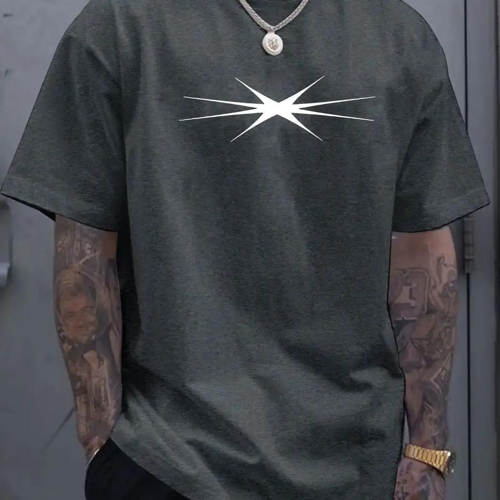 Graphic T Shirts Men's Plus Size 'emotional Support Not Touch' Graphic Tee - Temu Summer Pure Cotton T-shirt 3Xl