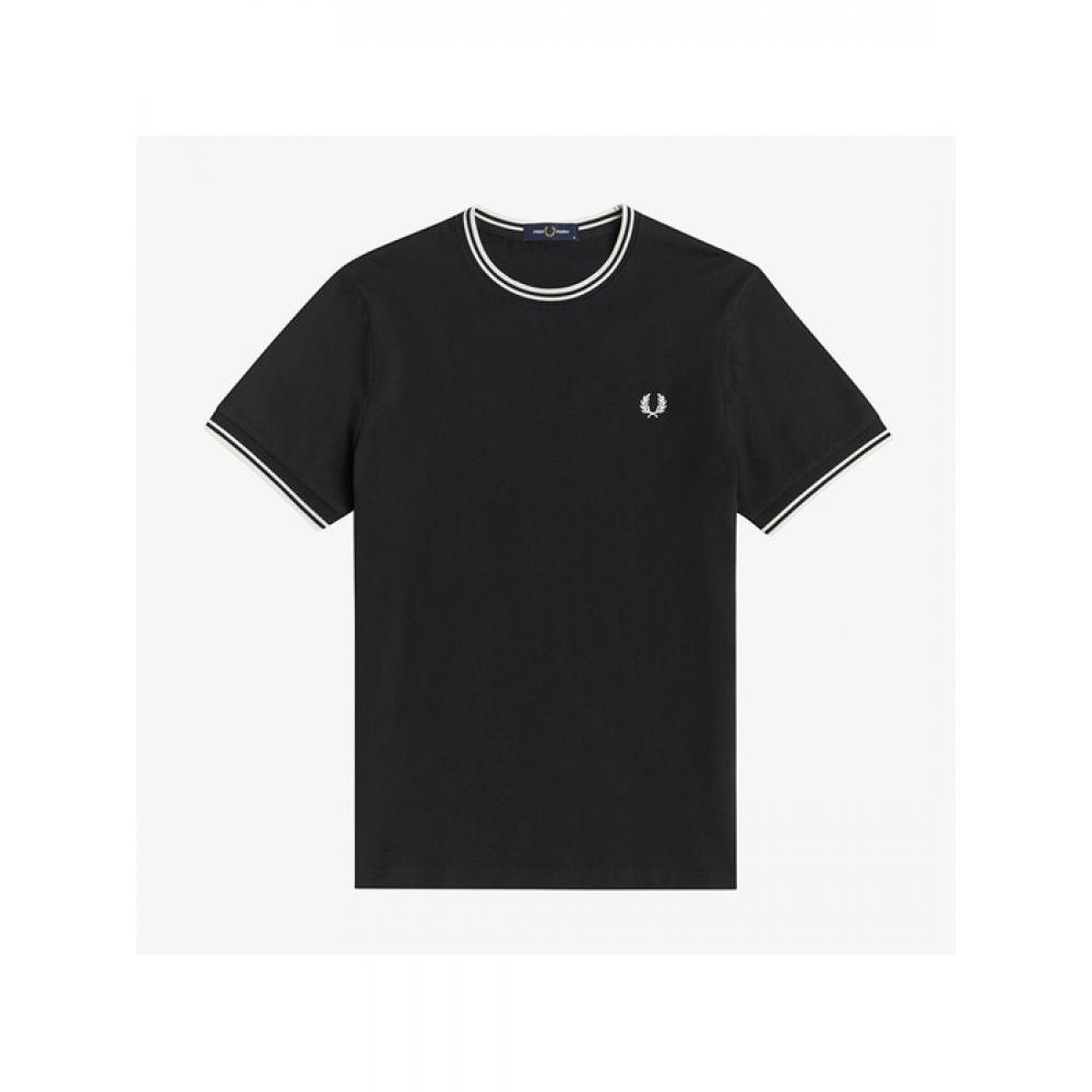 Fred Perry Fred Perry Twin Tip T shirT  102   Afpm2411588 102 