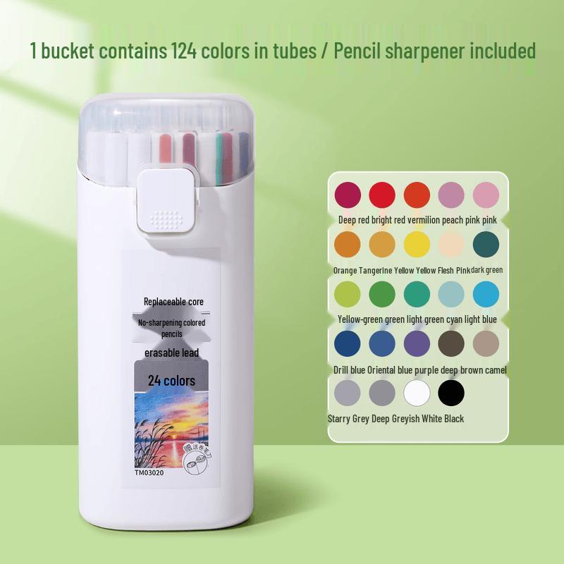 Automatic Refillable Colored Pencil Set