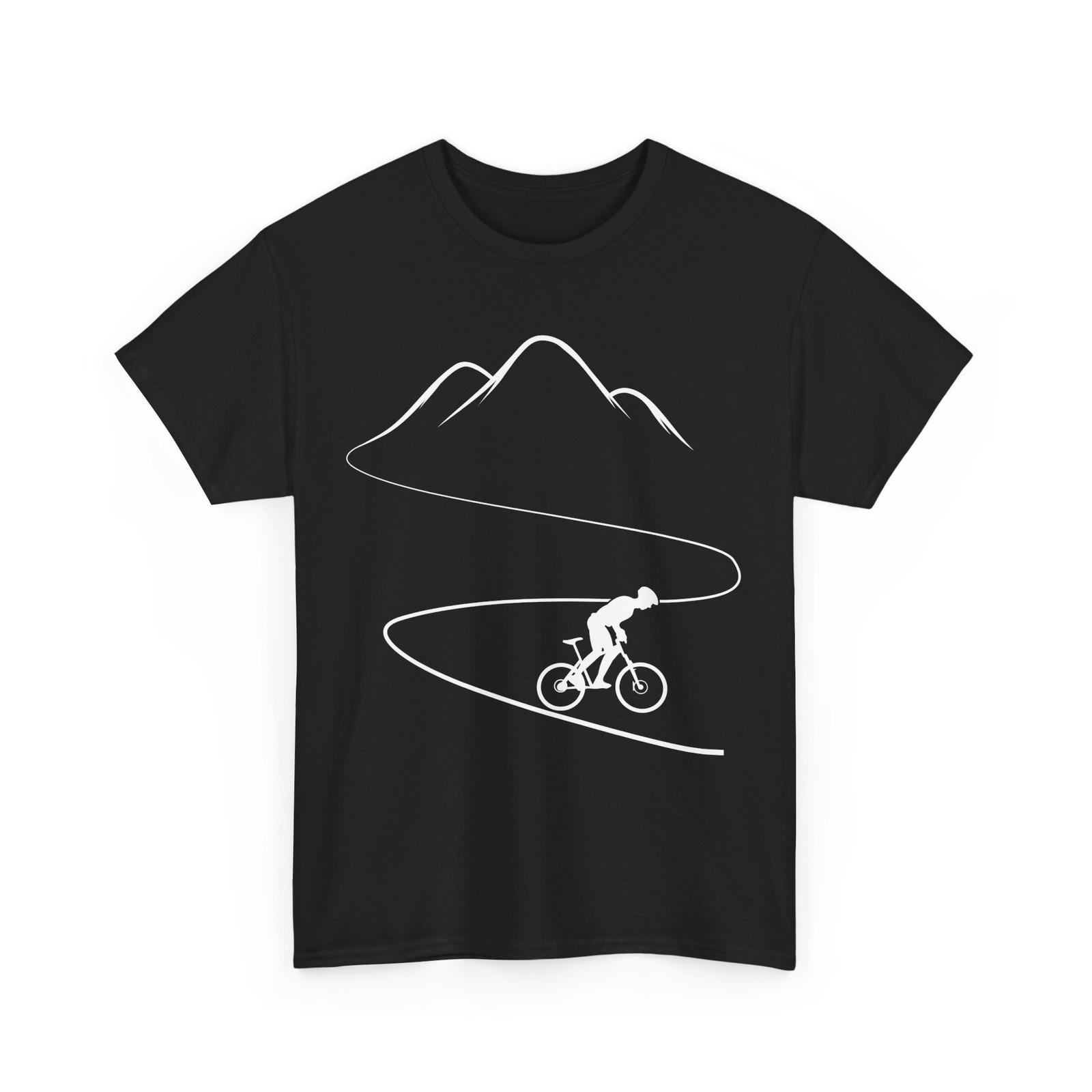 Biker T-Shirt, Mountain Bike Lovers Biking MTB Downhill Men Shirt S