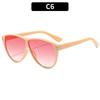 Fashion new big frame trend sunglasses high sense Internet celebrity casual sunglasses personalized versatile glasses
