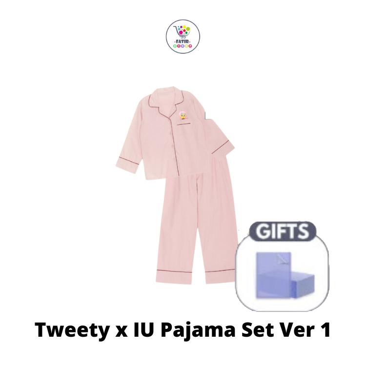 

Пижамный комплект Tweety x IU, версия 1, 2024 г., концерт IU HER World Tour в Сеуле, официальный директор