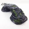 Turtle Tank Decoration Basking Platform, Rock Look Resin Baby Tortoise Climbing Ramp, Shelter Hideaway Arched Reptiles Dock Resting Terrace