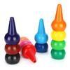 Finger Paint Crayons Paraffin 12 Colors 3D PalmGrip NonToxic Stackable Sticks for Children