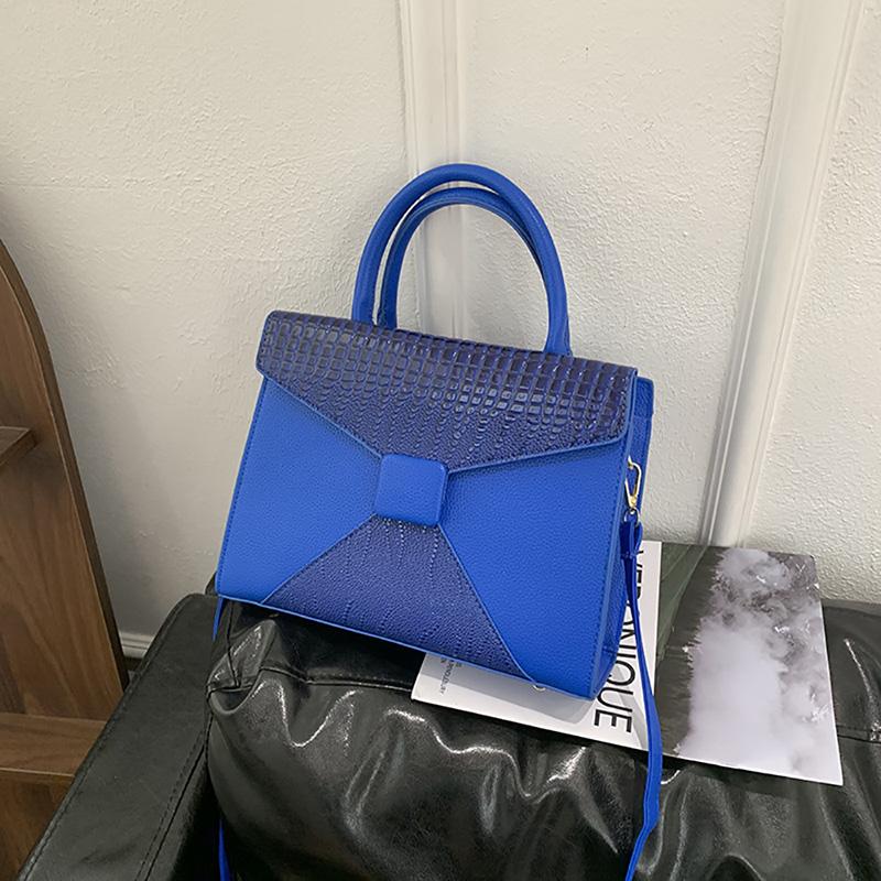 Fashion High-end Leather Texture Tote Bag Design Sense Commute All-matching Light Luxury Shoulder Bag Women's Pop Crossbody Bag