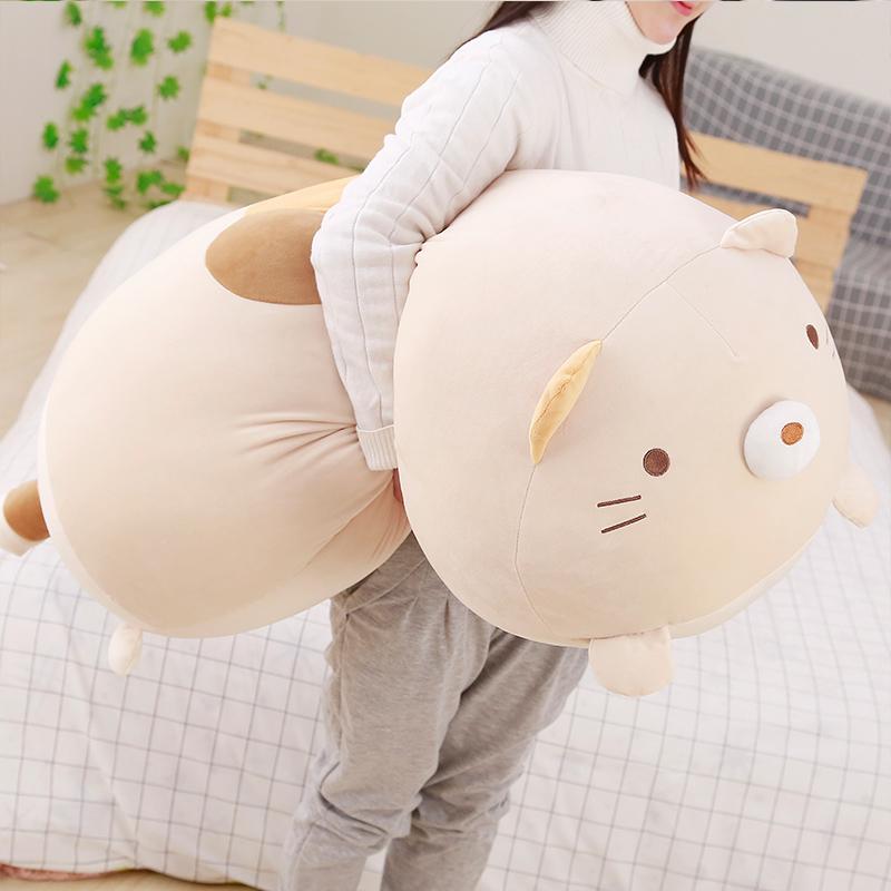30 cm weiches Tier-Cartoon-Kissen, niedlicher dicker Hund, Katze, Totoro, Pinguin, Schwein, Frosch, Plüschtier, gefüllt, schönes Kinder-Geburtstagsgeschenk