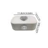 Elegant Heart-Shaped Rhinestone Jewelry Box for Earrings, Rings, and Necklaces