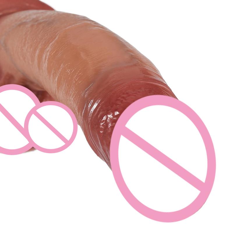 Realistic Food Grade Silicone Dildo G-Spot Vagina Anal Massager Masturbators Big Thick Penis Adult Sex Toy Cock Dick Penetration