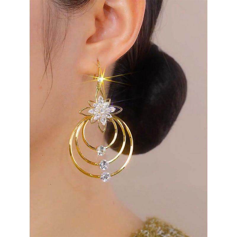 Accessible Luxury Stylish Exaggerated Multi-Layer Female Fashion Big Circle