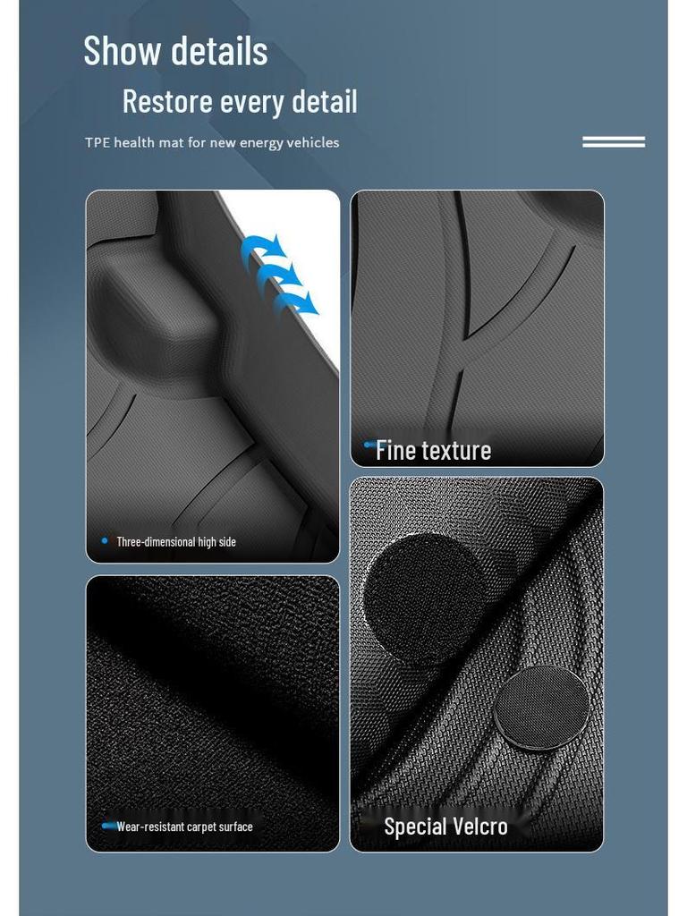 Geely Galaxy E5/EX5 Custom Eco-Friendly TPE Car & Trunk Mats