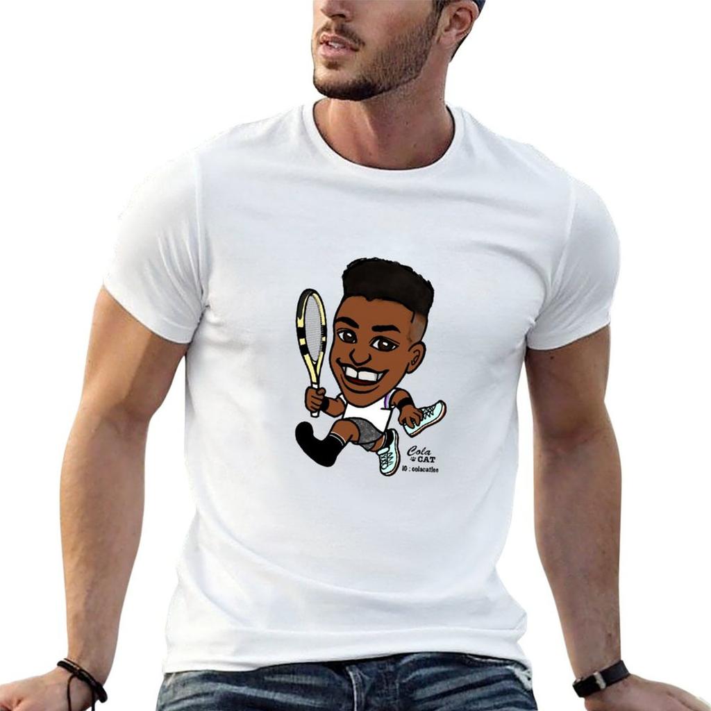 Felix Auger-Aliassime T-Shirt mens graphic t shirts cotton t shirts man 100% anime t shirts ove