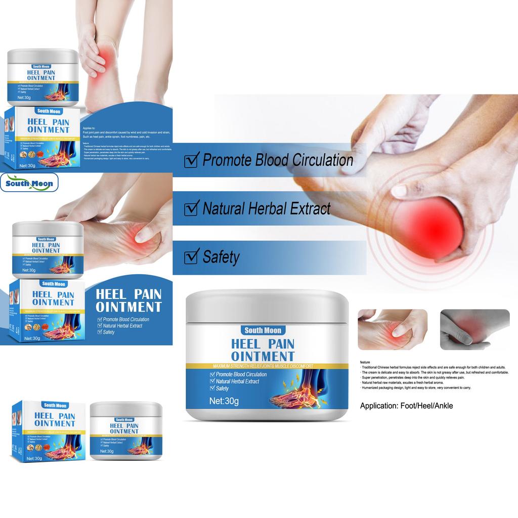South Moon Heel Pain Relief Cream Soothing Foot And Heel Pain Treatment