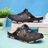 Men's Summer Non-Slip Closed-Toe Beach Sandals with Thick Soles