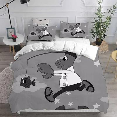 3D Kreskówka Futurama Bender Pościel Chłopcy Dziewczynki Rozmiar Twin Queen Poszewka na Kołdrę Poszewka na Poduszkę Łóżko Dzieci Dorośli Moda Tekstylia Domowe
