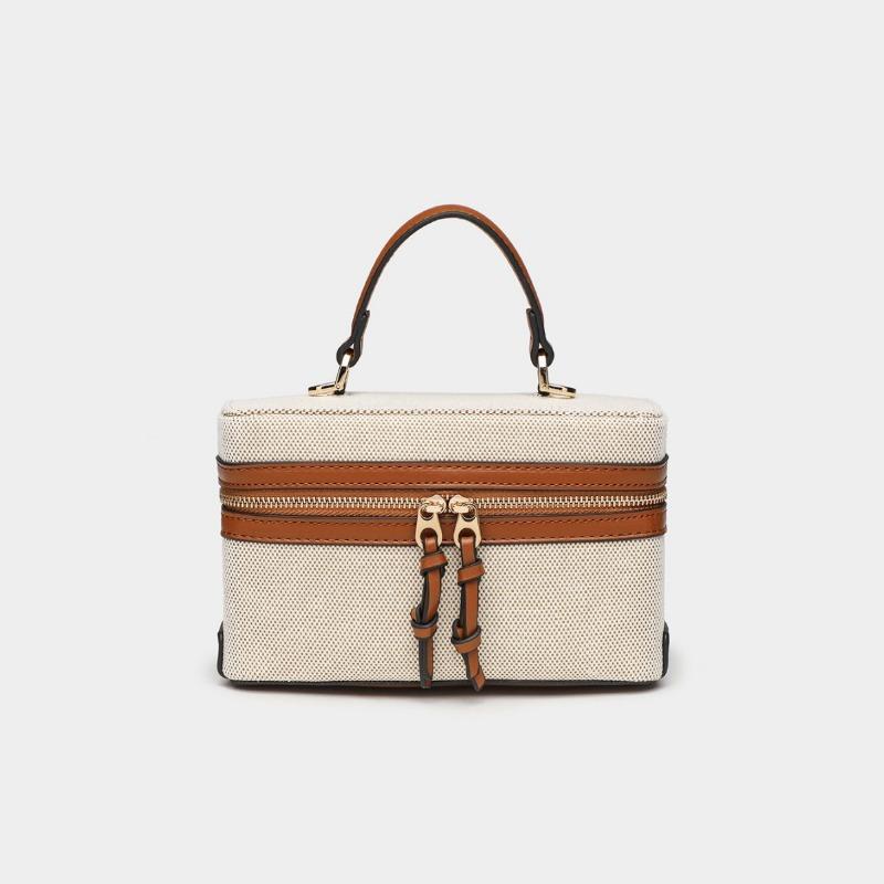 Women's bag spring new single shoulder oblique span popular portable hard fashion small square bag