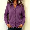 Women's Casual Knit Collar Shirt for Everyday Wear