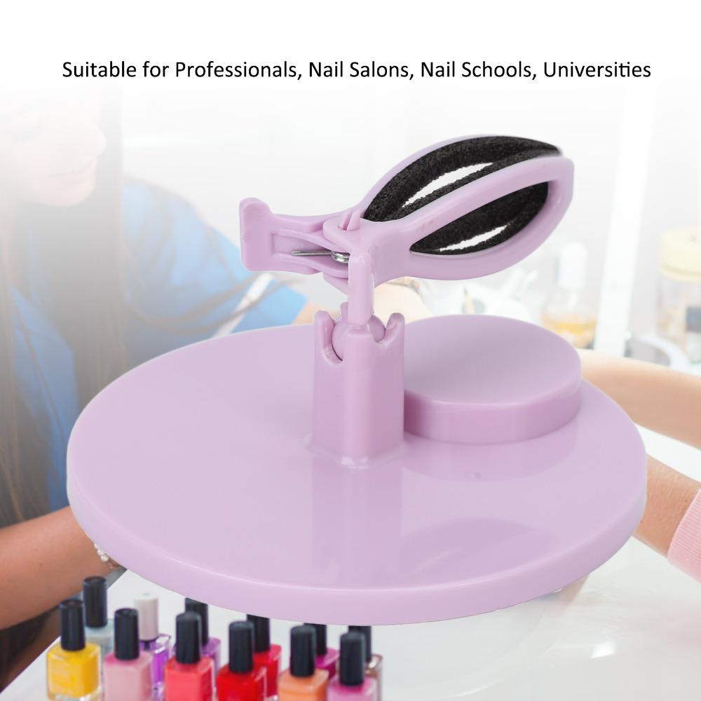 Adjustable Tilt Angle Tilted Nail Polish Stand Practical For Nail Salons And Training Schools