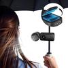 Mini Portable Handheld Clip Fan, 3-in-1 Rechargeable 3000mah Battery, 5 Speeds, 180° Adjustable Airflow, LED Display, Pocket Size