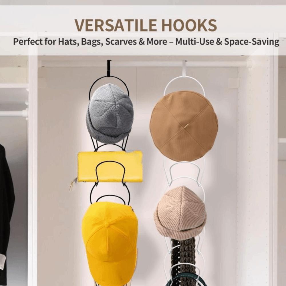 5pcs Sturdy Hat Display Holder Multi-purpose Hat Rack Creative Hat Storage Rack  Closet