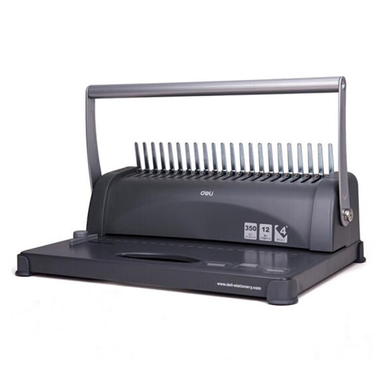 Deli 3871 A4 Manual Comb Binding Machine