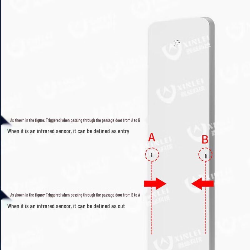 XINLEI RFID Channel Detector & Anti-theft System CN plug (adapter included)