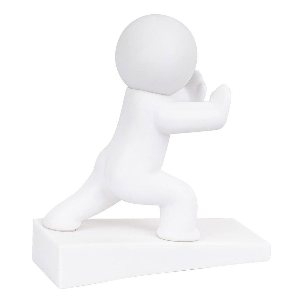 Cute Cartoon Decorative Door Stop No Drilling Action Figure Door Stopper Anti Collision Non-slip Door Bumper for Home&Bedroom