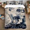 Anime Berserk Bettwäsche Set Jungen Mädchen Twin Queen Size Bettbezug Kissenbezug Bett Kinder Erwachsene Mode Home Textileextile