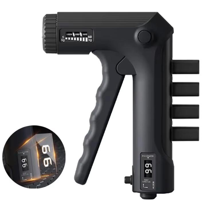 Electronic Adjustable Grip Strengthener For Men, Professional Hand Strength And Arm Muscle Exercise, Hand Grip And Finger Traine