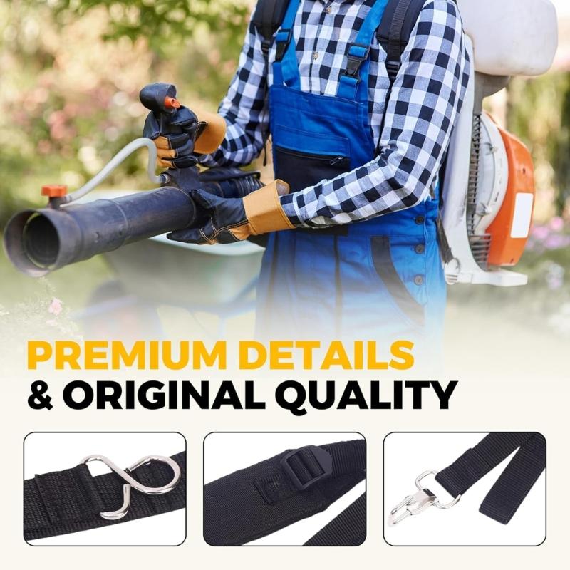 Doppelpack Landschaftsbaugeräte Stützgeschirr Ergonomische Verstellbare Gurte Für Outdoor-Elektrowerkzeug