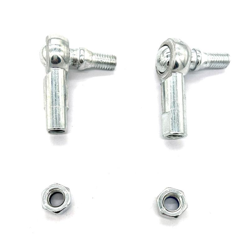 2pcs M8 8x8 Tie Rod End Kits Ball Joint Rod Head For 49cc Electric Mini Kids ATV Go Kart Buggy Quad Bike Parts