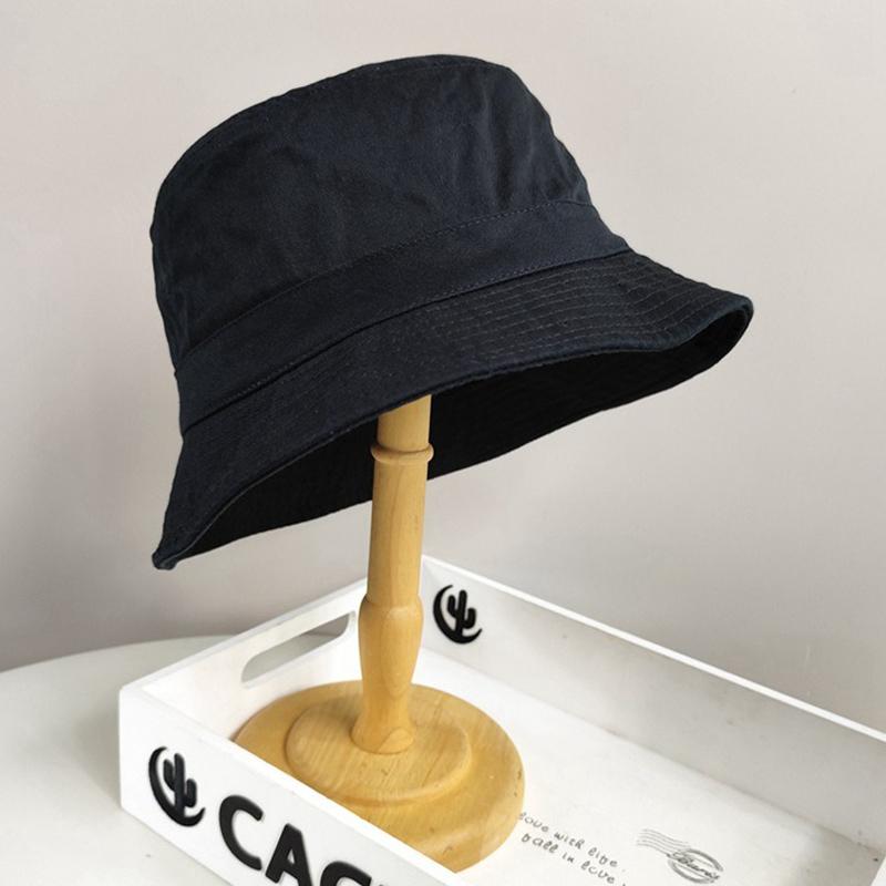 Grote Kop XXL 63cm Bucket Hat voor Mannen Puur Katoen Panama Grote Maat Hip Hop Vissershoed Koreaanse Man Vrouwen 63cm Zonnehoed