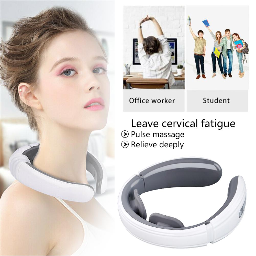 Masajeador inteligente para el dolor corporal, masajeador Cervical,  masajeador de cuello efectivo, fuerzas, frecuencias, tratamiento de  alivio