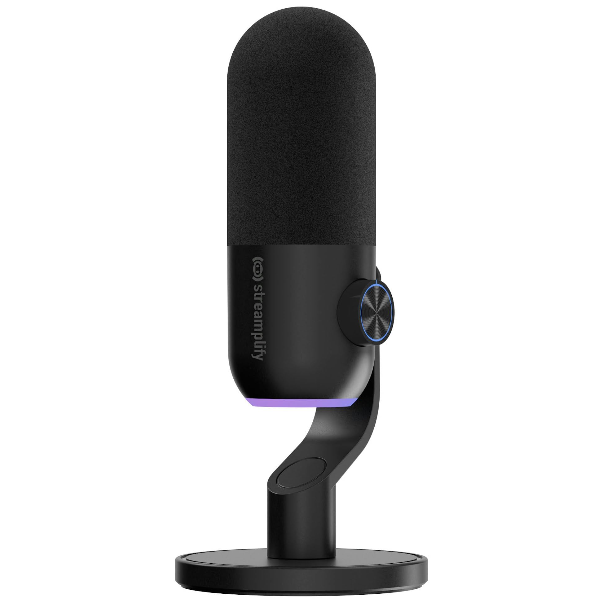 

Streamplify MIC a unidirectional condenser microphone Mini, MIC-MINI-48-RGB-ST-BK,