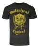 Unisex-Shirt Baumwolle Oversize Große Größe Motorhead Gold England Mit Logo S-4XL Neu