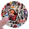 60 Classic Anime Bleach Cartoon Graffiti Stickers for Suitcases, Water Bottles, and Computers.