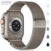 Metal Strap for Apple Watch Ultra 3 Band 49mm 46mm 44mm 45mm 42mm 41mm 40mm 38mm Milanese Loop Belt Bracelet Correas iWatch Series 11 10 9 8 7 6 5