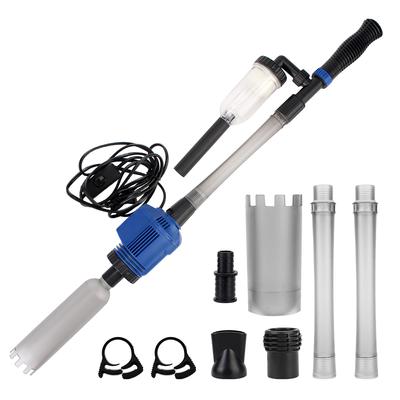 Rezervor de pește Mașină de spălat nisip Filtru electric cu sifon Aspirator Pietriș Schimbător de apă Priză SUA Dispozitiv de curățare cu aspirație puternică pentru acvariu cu sifon
