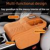 1 Car Center Console Tray with Raised Design, Tissue Box and Cup Holder, Multi-Color Options, Storage Mat