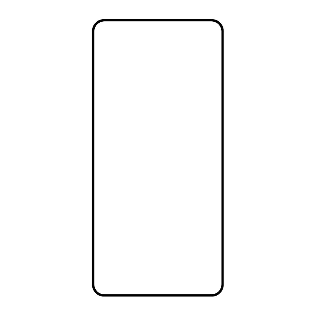 Vollflächig klebender Vollbild-Schutz aus gehärtetem Glas mit Siebdruck für Google Pixel 4a 5G